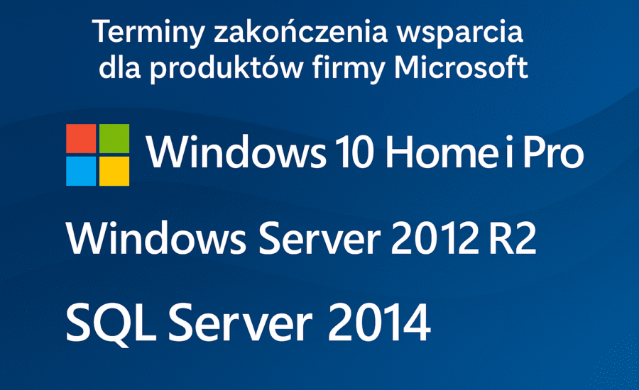 Koniec wsparcia dla produktów Microsoft