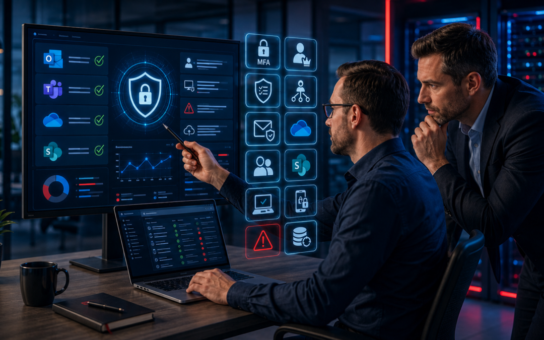 Microsoft 365 nie zabezpiecza się sam — 12 ustawień, które warto sprawdzić przy wdrażaniu Microsoft 365