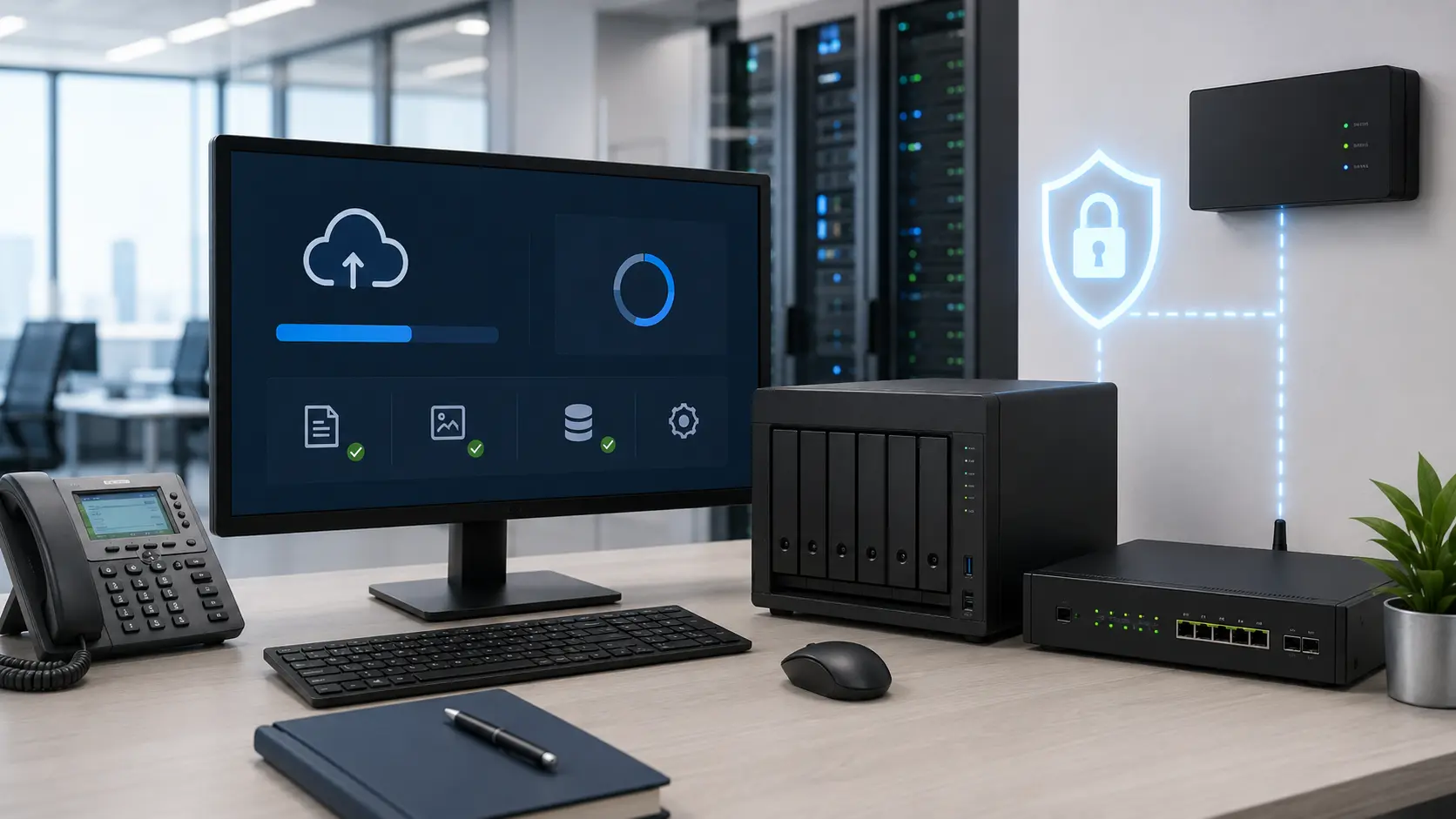 backup serwerów Wdrożenie środowiska serwerowego