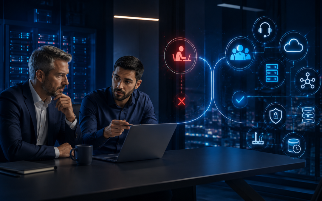 Outsourcing IT zamiast własnego informatyka — kiedy to się firmie opłaca?