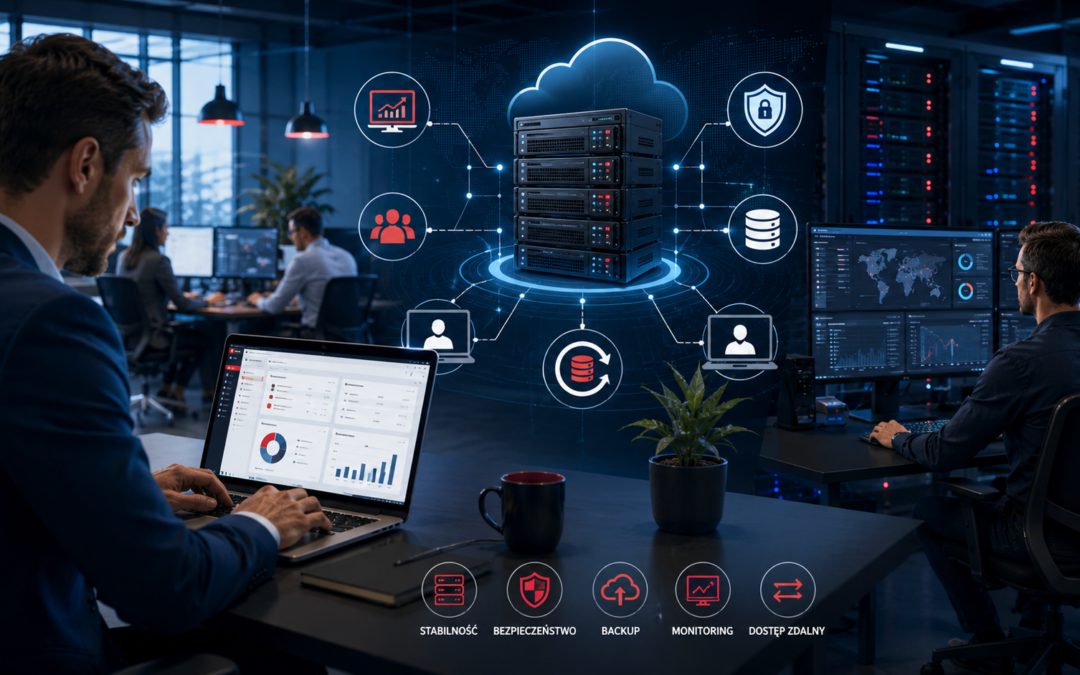 Serwer VPS dla systemu ERP lub CRM
