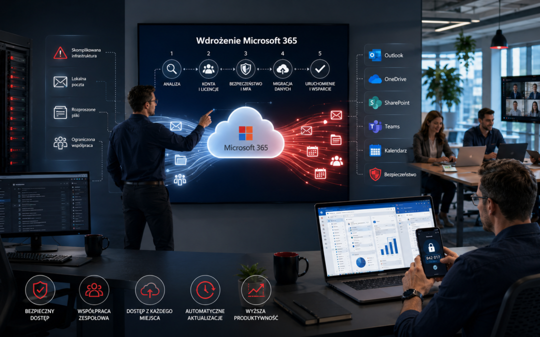 Wdrożenie Microsoft 365 krok po kroku — jak uniknąć chaosu podczas migracji?